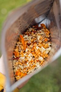 Рис з м’ясом та овочами