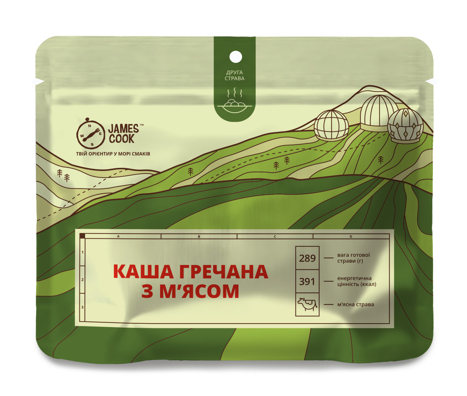 Каша гречана з м’ясом
