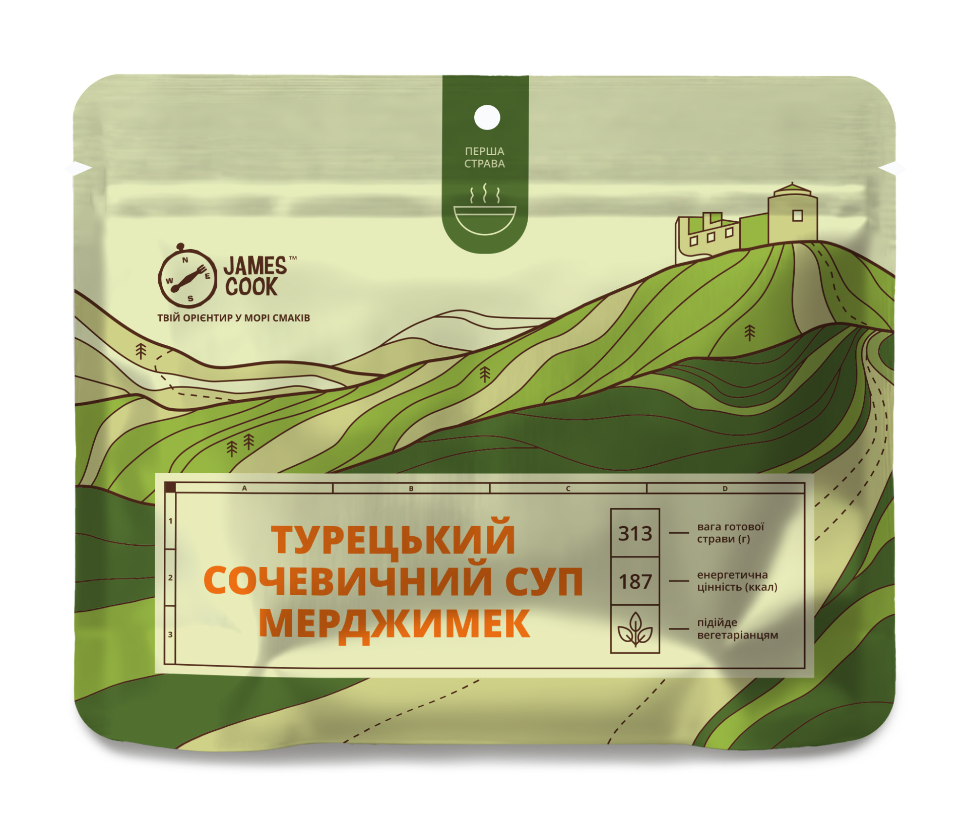 Турецький  (сочевичний) суп Мерджімек