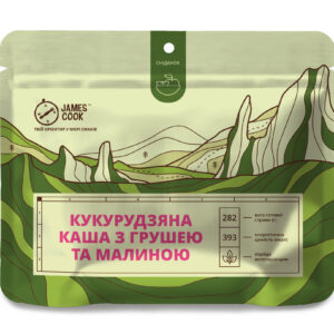 Кукурудзяна каша з сублімованою малиною