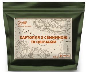 MRE "Картопля з свининою та овочами, 350г"