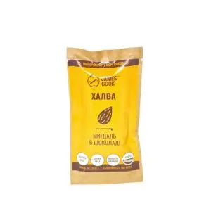 Натуральна халва МИГДАЛЬ В ШОКОЛАДІ
